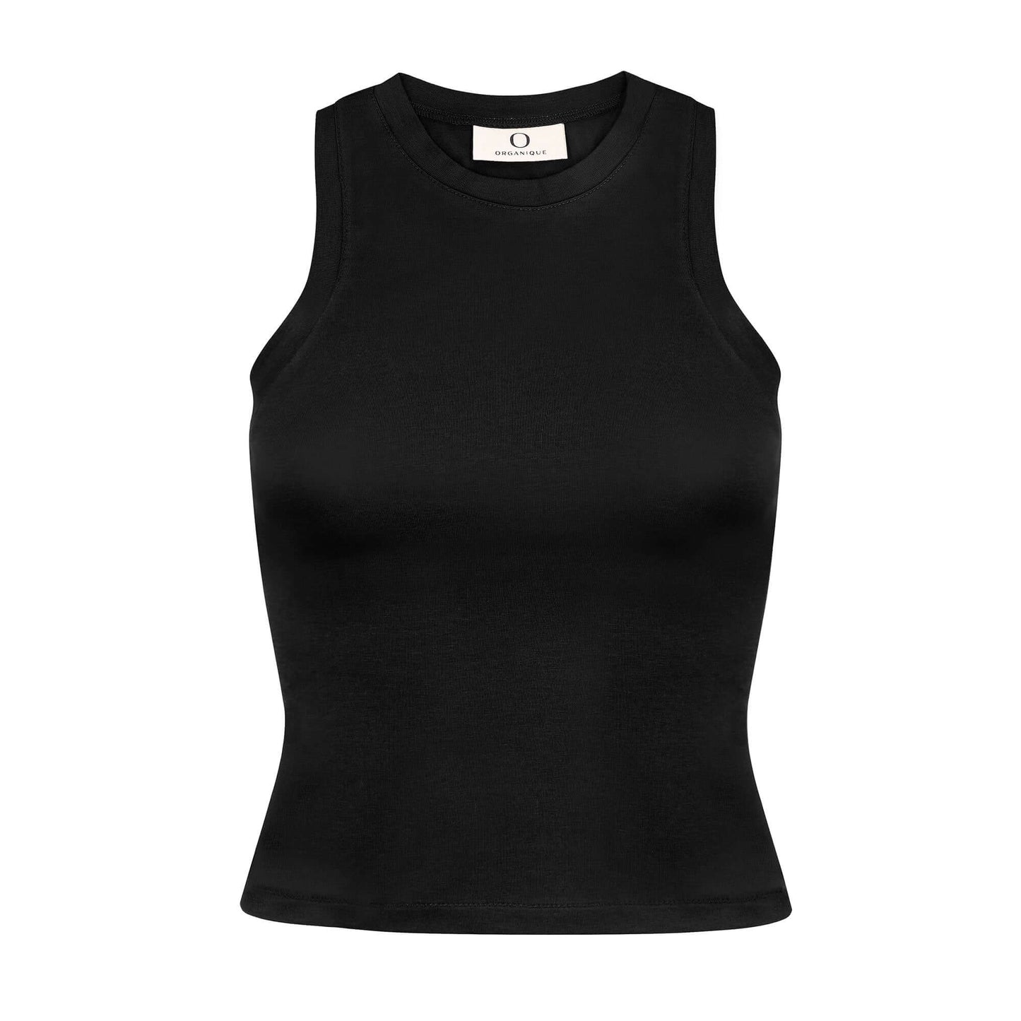 Imagem do topo do tanque orgânico em preto sobre modelo invisível feito pela Organique.