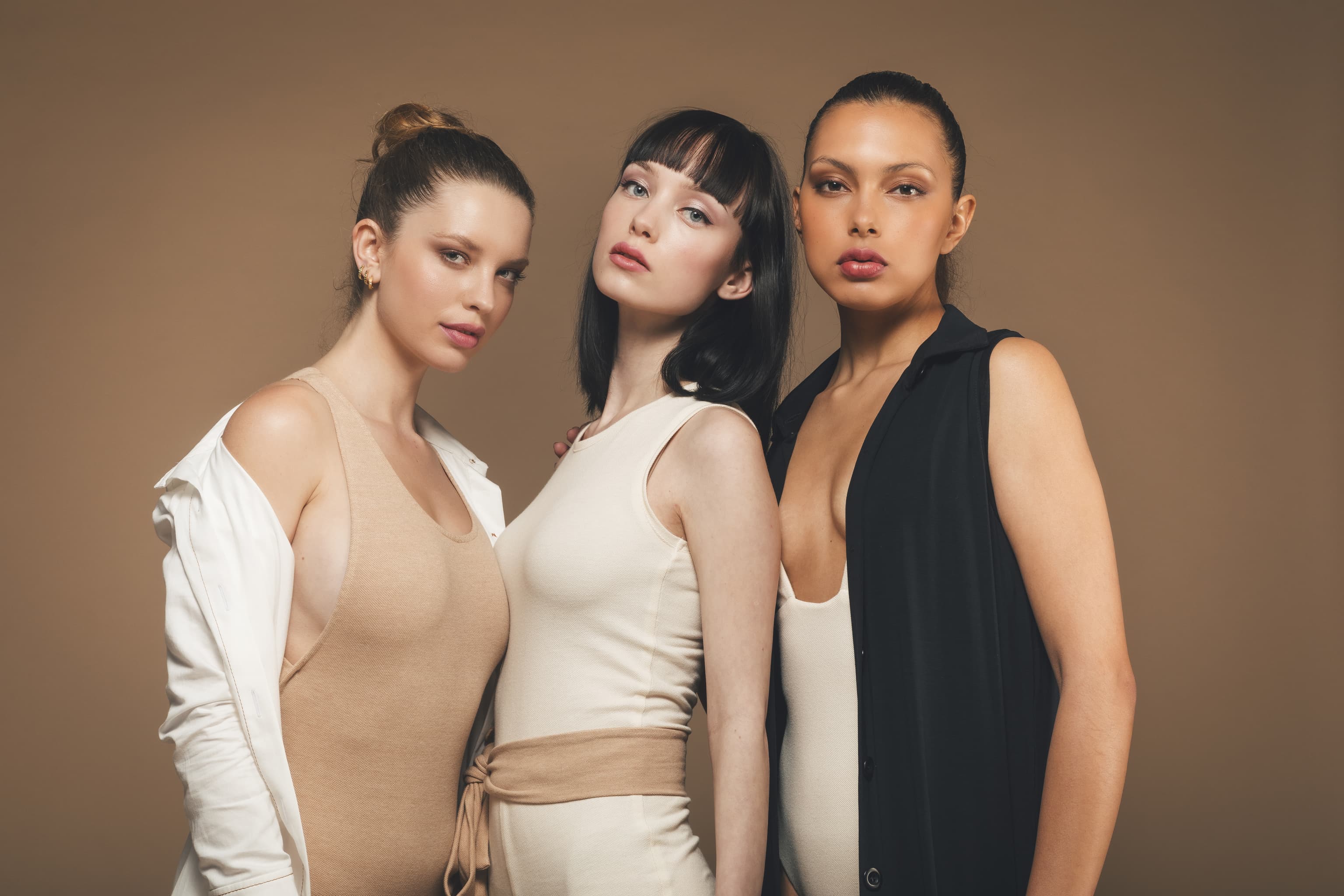 image of models using sustainable and athleisure clothing 
