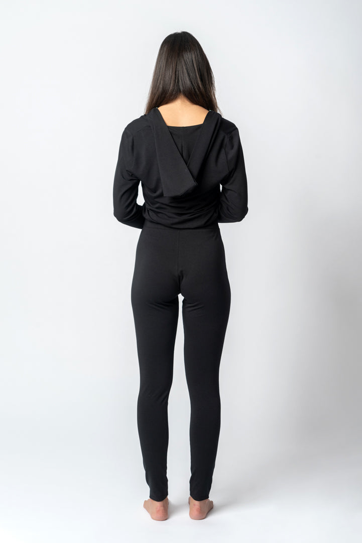 Women's Cozy Winter Jumpsuit In Black | forum.iktva.sa